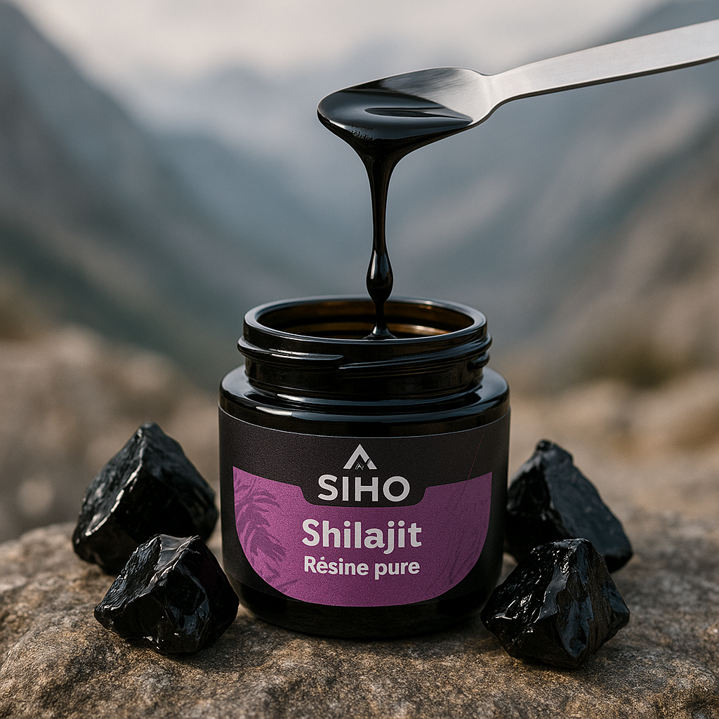 Résine de Shilajit Pure 100%
