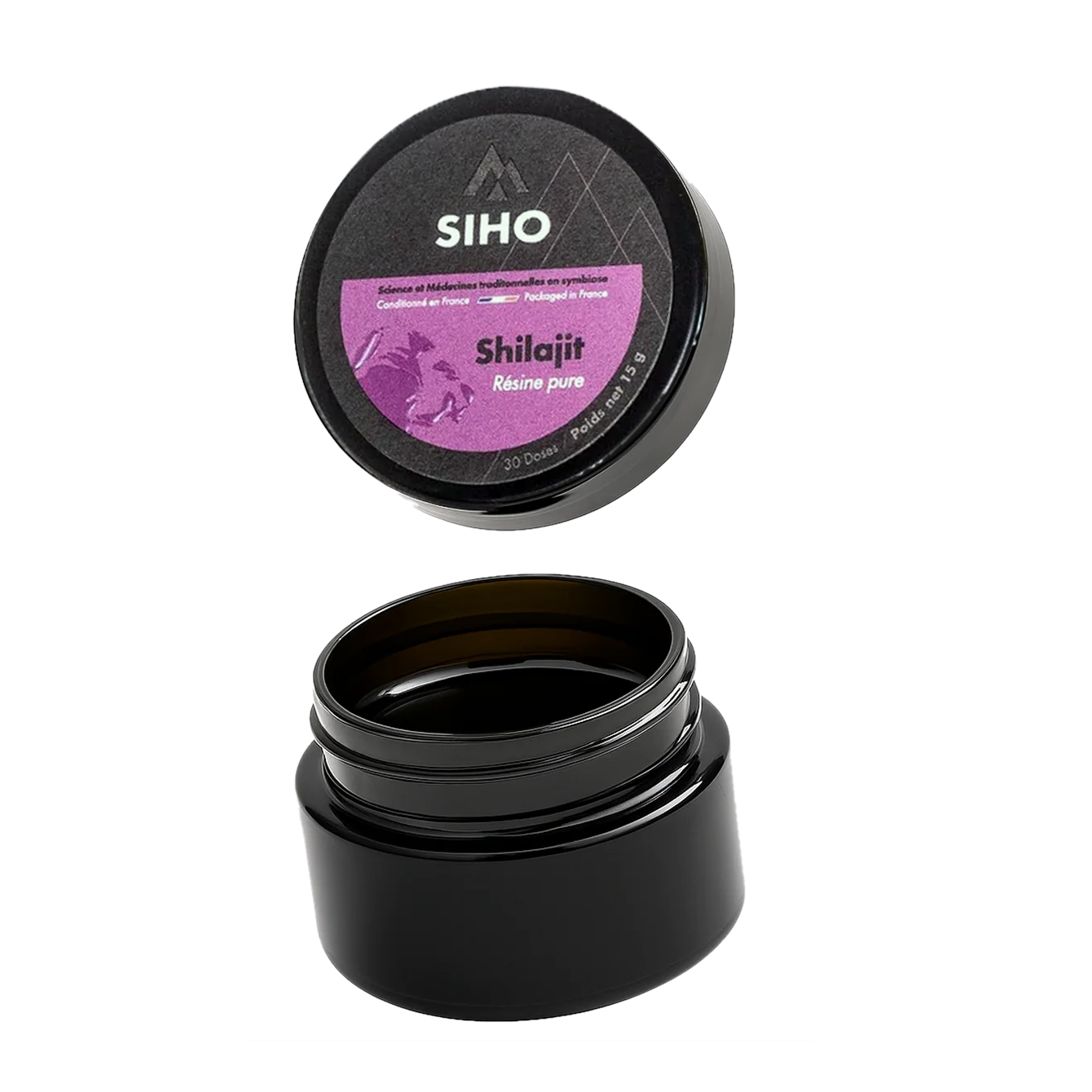 Résine de Shilajit Pure 100%